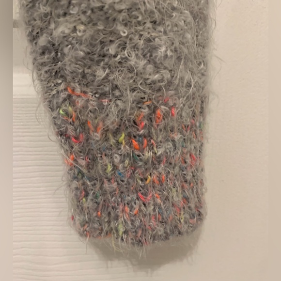 Free People Stardust Pullover Sweater • Color: Dove Combo (Gray) • Sz. XS • NWOT - Picture 7 of 14